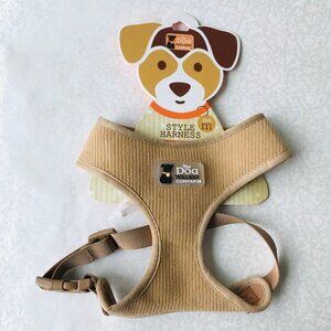 The Dog Walker Co.  Brown  Harness Breathable Mesh Fabric
